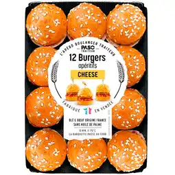 Carrefour Paso traiteur 12 burgers apéritifs cheese offre