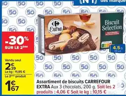 Carrefour Drive Carrefour - assortiment de biscuits extra offre