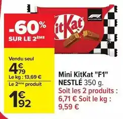 Carrefour Drive Nestlé - mini kitkat f11 offre