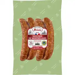 Carrefour Jean louis amiotte saucisse de montbéliard i.g.p offre