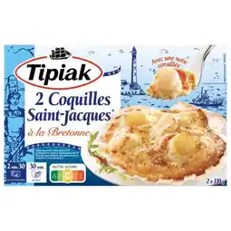 Carrefour Tipiak coquilles saint-jacques surgelées offre