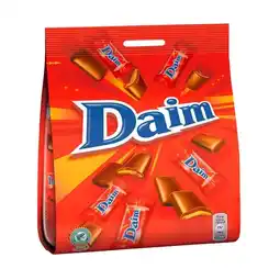 Carrefour Daim billes chocolat caramel offre