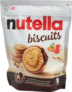 Carrefour Nutella biscuits offre