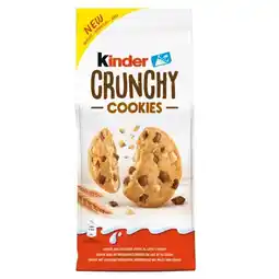 Carrefour Kinder crunchy cookies offre