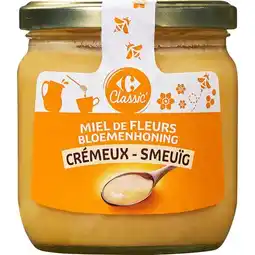 Carrefour Carrefour classic' miel de fleurs crémeux offre