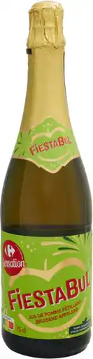 Carrefour Carrefour sensation jus de pomme pétillant fiestabul offre