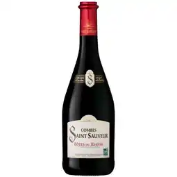 Carrefour Les combes saint-sauveur a.o.p. côtes du rhône offre