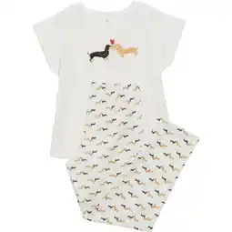 Carrefour Tex basic pyjama manches courtes femme offre