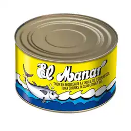 Carrefour El manar thon à l'huile de tournesol offre