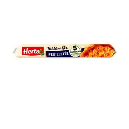 Carrefour Herta pâte à tarte en or sans alcool offre