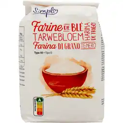 Carrefour Simpl farine de blé offre