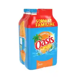 Carrefour Oasis boisson aux fruits format familial offre
