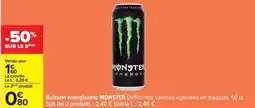 Carrefour Drive Monster - boisson énergisante offre