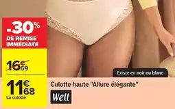 Carrefour Drive Well - culotte haute allure élégante offre