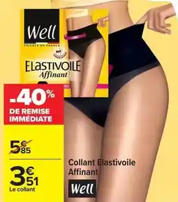 Carrefour Drive Well - collant elastivoile affinant offre