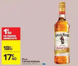 Carrefour Drive Captain morgan - rhum offre