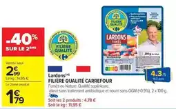 Carrefour Drive Carrefour - lardons filière qualité offre