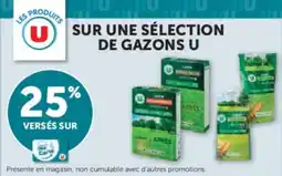 Super U Sur une sélection de gazons u offre