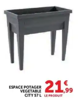 Super U Espace potager vegetable city offre