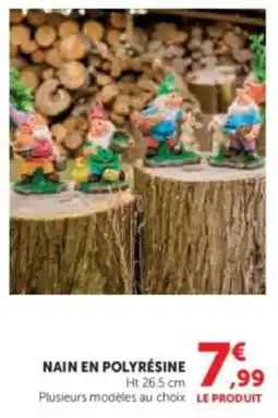 Super U Nain en polyrésine offre