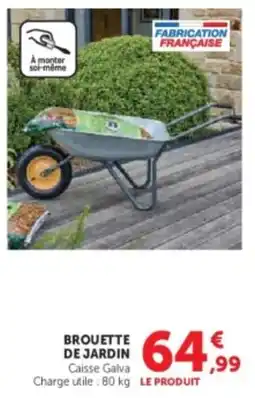 Super U Brouette de jardin offre