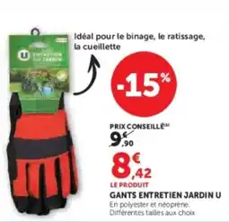 Super U Gants entretien jardin u offre