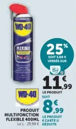 Super U Produit multifonction flexible offre