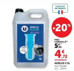 Super U Adblue u offre
