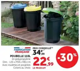 Super U Poubelle offre