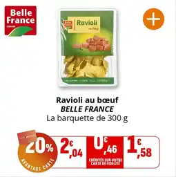 Coccimarket Ravioli au bœuf belle france offre