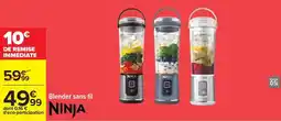 Carrefour Drive Ninja - blender sans fil offre