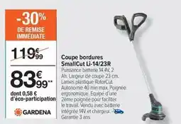 Carrefour Drive Gardena - coupe bordures small cut l-14/23r offre