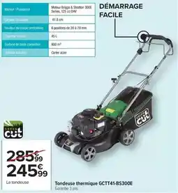 Carrefour Drive Facile - tondeuse thermique gct141-bs300e offre