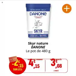 Coccimarket Skyr nature danone offre