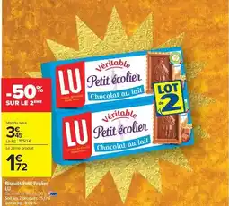 Carrefour Drive Lu - biscuits petit ecolier offre