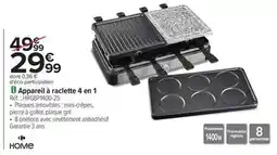 Carrefour Drive Appareil à raclette 4 en 1 offre