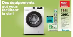 Carrefour Drive Hisense - la lave-linge frontal ffbp61b offre