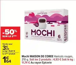 Carrefour Maison de coree - mochi offre