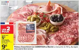Carrefour Carrefour - plateau d'assortiment sec le marché offre