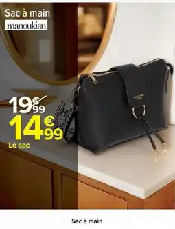 Carrefour Manoukian - sac à main offre