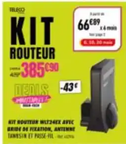 Narbonne accessoires Kit routeur offre