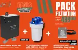 Narbonne accessoires Pack filtration offre