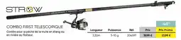 Pacific Pêche Promo - combo first telescopique offre