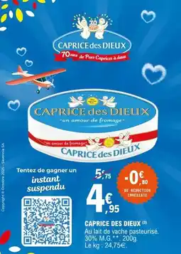 E.Leclerc Caprice des dieux - caprice des dieux offre
