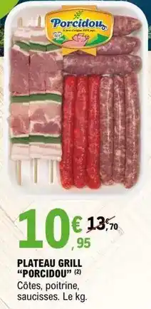 E.Leclerc Plateau grill offre