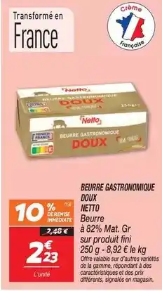 E.Leclerc Saucisson à l'ail offre