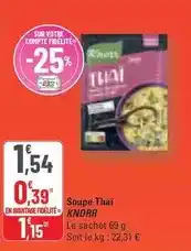 G20 Knorr - soupe thai offre