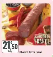 G20 Chorizo extra cular offre