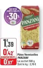 Panzani - pâtes vermicelles