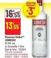 G20 Sobieski - premium vodka offre